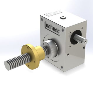 UNIMEC（意大利）不锈钢梯形螺旋千斤顶 X 型 产品图片